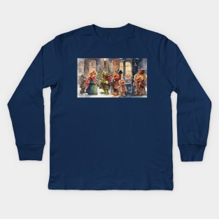 Muppett Christmas Kids Long Sleeve T-Shirt